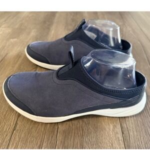 Vionic Adell Navy Blue Slip On Walking Shoes Sneakers Womens 9 ASR1753
